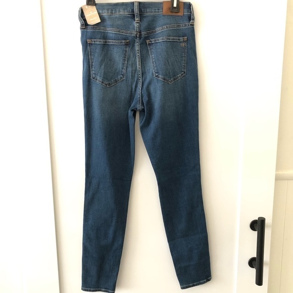 Madewell Blue High-Rise Roadtripper Skinny Jeans 26 - Picture 5 of 12